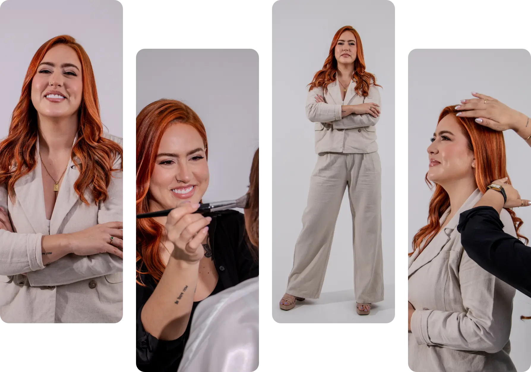 Image with different stylists